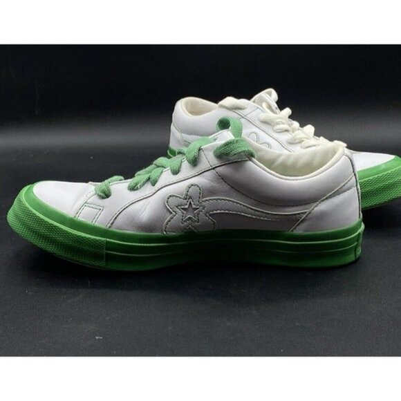 Converse Golf Le Fleur x One Star Ox Kelly Green Men’s 6.5 Women 8.5 - Picture 6 of 12